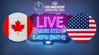 Canada v USA | Full Basketball Game | FIBA U18 AmeriCup 2024