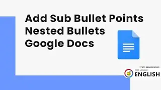 How to Add Sub Heading and Nested Heading in Google Docs | Google Docs