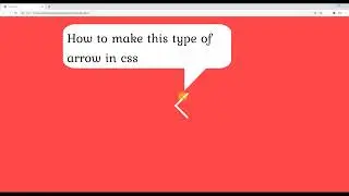 How to make arrow in css - arrow in CSS