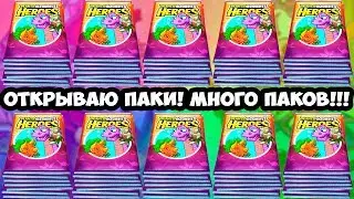 Plants vs  Zombies HEROES ОТКРЫВАЮ МНОГО ПАКОВ