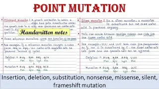 Point mutation