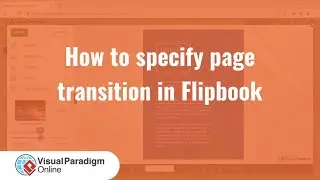 How to Specify Page Transition in Flipbook