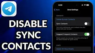 How To Stop Sync Contacts On Telegram