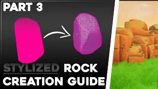 Rock Creation Guide - Part 3 - Retopology and UVs