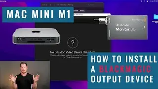 How to Connect a Blackmagic Device to a Mac mini M1