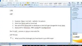 RPA-How to successfully complete RPA client interview ?