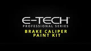 E TECH Professional Caliper Paint Product Video