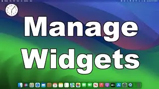 How To Add & Remove Widgets In macOS | Manage Your Widgets | A Quick & Easy Guide