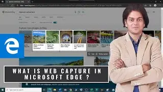 What is web capture in Microsoft edge ?