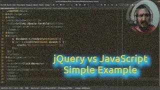 jQuery vs JavaScript example