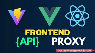 API proxy set in Vite for React js, Vue js, Vanila js ,