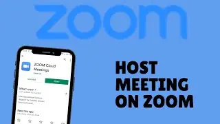 Zoom : How To Host A Meeting (Video Tutorial) | Host Zoom Meeting |  Android/ iOS