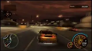 PS2 HDMI Bitfunx 480i Test 2 - Need for Speed: Underground 2