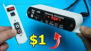 Using $1 CAR FM MP3 Bluetooth Module I made Cool Project!