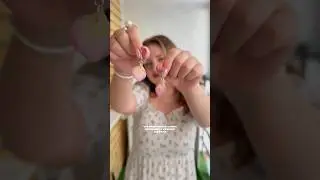 Сережки из лепестков роз🌹 не забудь поставить лайк и подписаться ❤️