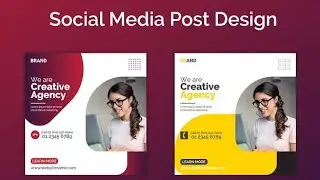 social media post design photoshop - social media post editing in 2 minutes