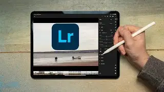 Pro photographer's Lightroom workflow on iPad 2023 (Import, edit, sync, border, export)