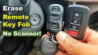 How to Erase Toyota key fobs: Programming Toyota Key Fob