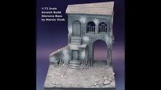 1/72 Scale Scratch Build Diorama Base By Martin Vicek