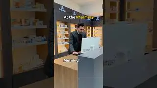 At the Pharmacy #learnenglish #vocabulary #pharmacy #medicine #shorts