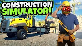 Using MASSIVE Vehicles to Build Buildings in the Construction Simulator Game!