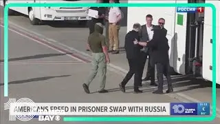 U.S. welcomes Americans freed in prisoner swap with Russia