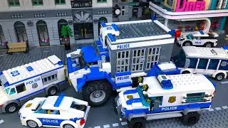 Police ATV 🚔 Gang Arrest 💣 LEGO Police Cartoons