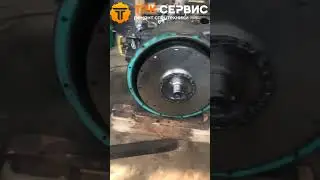 Ремонт КПП(ТСМ) Hitachi ZW310 часть 1