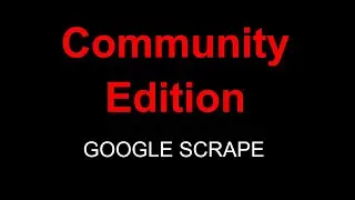 UBot Studio Community Edition - a Simple Google Scrape