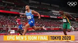 Marcell Jacobs wins men’s 100m final  | #Tokyo2020 Highlights