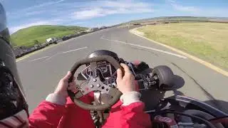 450cc Go Kart on the track