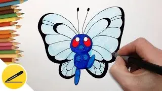 How to Draw Pokemon Butterfree | Draw Pokemon step by step | Easy drawings for all