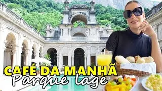 COMO É O CAFÉ DA MANHÃ NO PARQUE LAGE - RIO DE JANEIRO