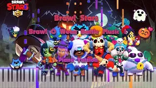 Brawl Stars Brawl-O-Ween Battle Music 1 Piano