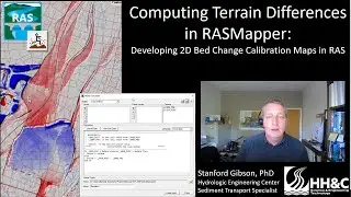 Using RASMapper to Compute Differences Between Terrains