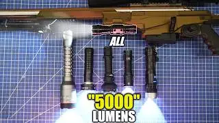 We Tried to Buy 5000 Lumen Flashlights | New Olight, AceBeam & More