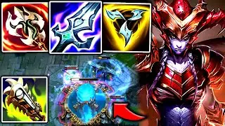 SHYVANA TOP BEST 1V9 ENDING I'VE EVER DONE (MY TEAM GAVE UP) - S14 Shyvana TOP Gameplay Guide