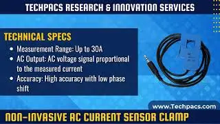 Non-invasive AC Current Sensor Clamp Sensor 30A