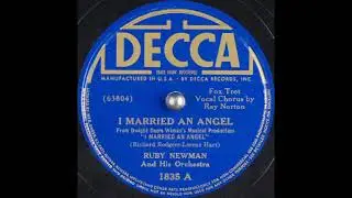 Ruby Newman & his orchestra - I Married An Angel (1938)