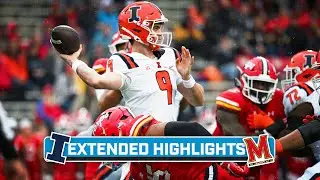 Illinois at Maryland | Extended Highlights | Big Ten Football | Oct. 14, 2023