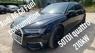 Fuel consumption Audi A6 C8 Avant 50TDI quattro 210kW