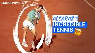 Carlos Alcaraz Is Unstoppable 🔥 | Watch His Top Shots From Roland-Garros 2023 | Eurosport Tennis