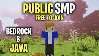 Public Minecraft SMP (free to join) for Java & Bedrock