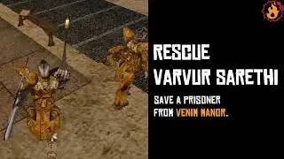 Rescue Varvur Sarethi - House Redoran Walkthrough (TES III Morrowind)