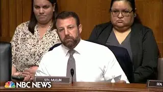 WATCH: Republican Sen. Mullin challenges Teamsters president to fight during hearing