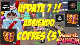 UPDATE 7 ANIME PUNCH SIMULATOR ABRO COFRES (S) y MAS en ROBLOX✨⚔️ 