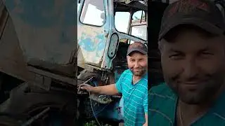Демонтируем кабину мтз50