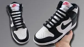 How To Bar Lace Nike Dunk High (Best Way!)