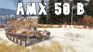 World of Tanks AMX 50 B - 7 Kills 9,8K Damage
