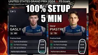 The Secret to Guaranteed Setup Success in F1 Manager 2022